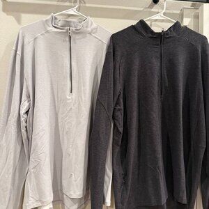 (3) Lululemon 1/4 Zip Pullovers